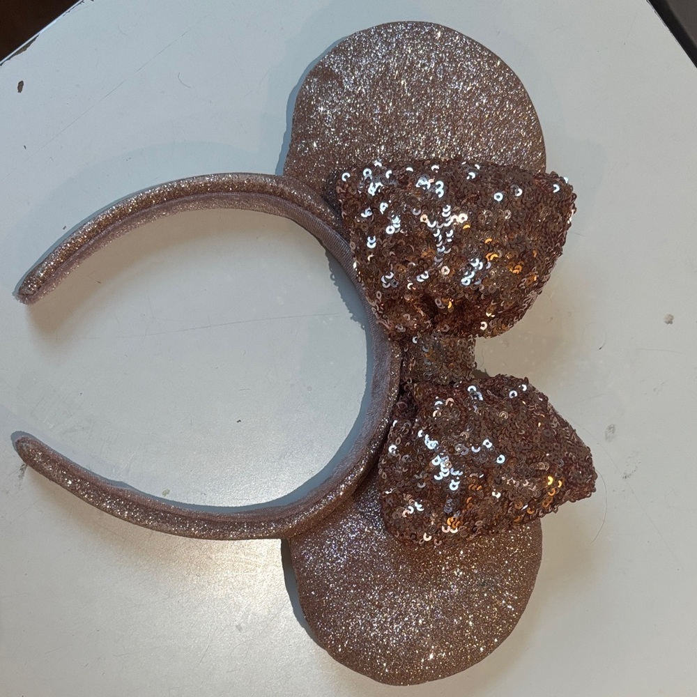 Disney Glittery Sequin Bow Headband